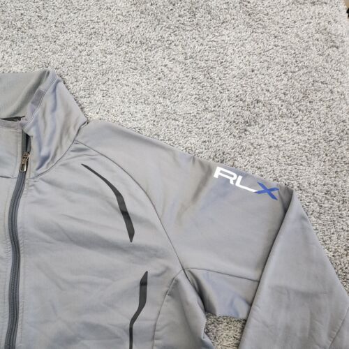 RALPH LAUREN RLX Jacke Herren Größe XL grau Full Zip Windbreaker Golf Performance - Bild 3 von 14