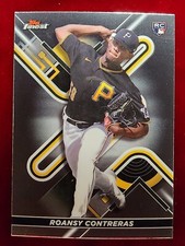 2022 Roansy Contreras Topps Finest RC Rookie Card Pittsburgh Pirates #17