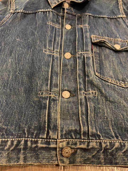 Vintage 1950's Levi's 506 XX Denim Jacket Indigo Length 52cm Vintage 1950's Levi's 506 XX Denim Jacket Indigo Length 52cm