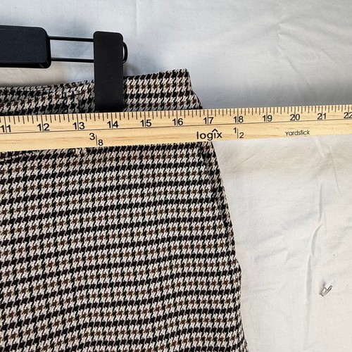 Forever 21 Men's Houndstooth Cargo Pants Size 32 Casual Dress Brown - Picture 8 of 9
