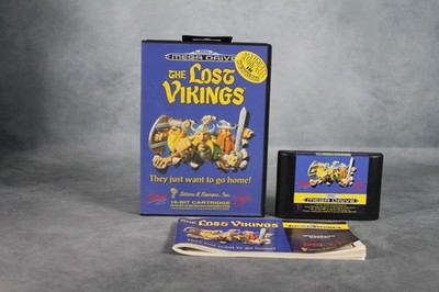 The Lost Vikings - Komplett/CIB   Guter Zustand   Sega Mega Drive