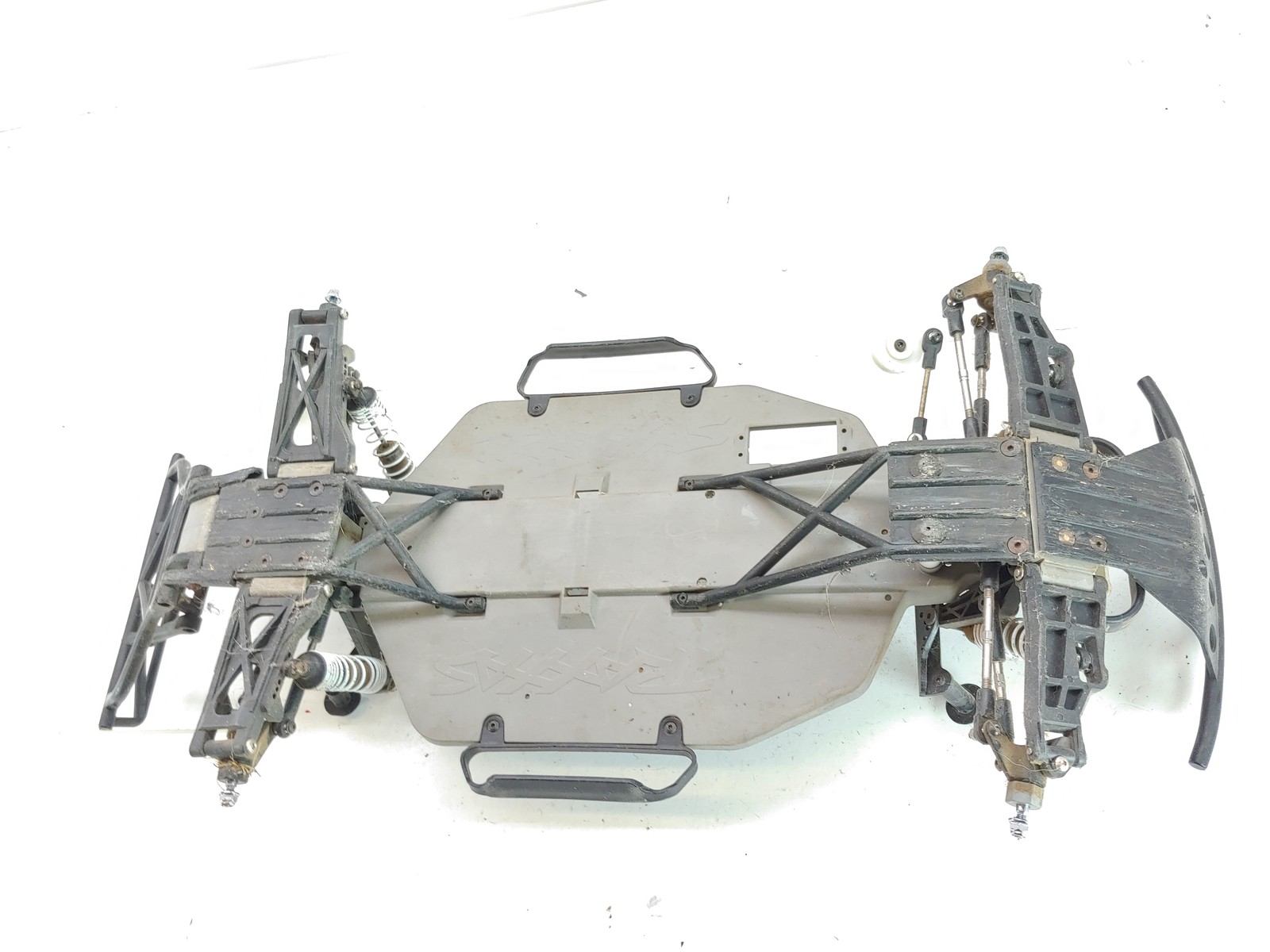 DIRTY: Traxxas Slash 2wd 1/10 Short Course Truck Roller Slider Chassis Used