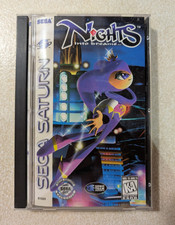 SEGA NiGHTS into Dreams... Long Box Sega Saturn NTSC 1996 Manual Included