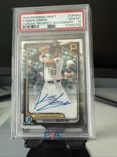 2024 Konnor Griffin 1st Bowman Draft Chrome Auto PSA 10 📈📈