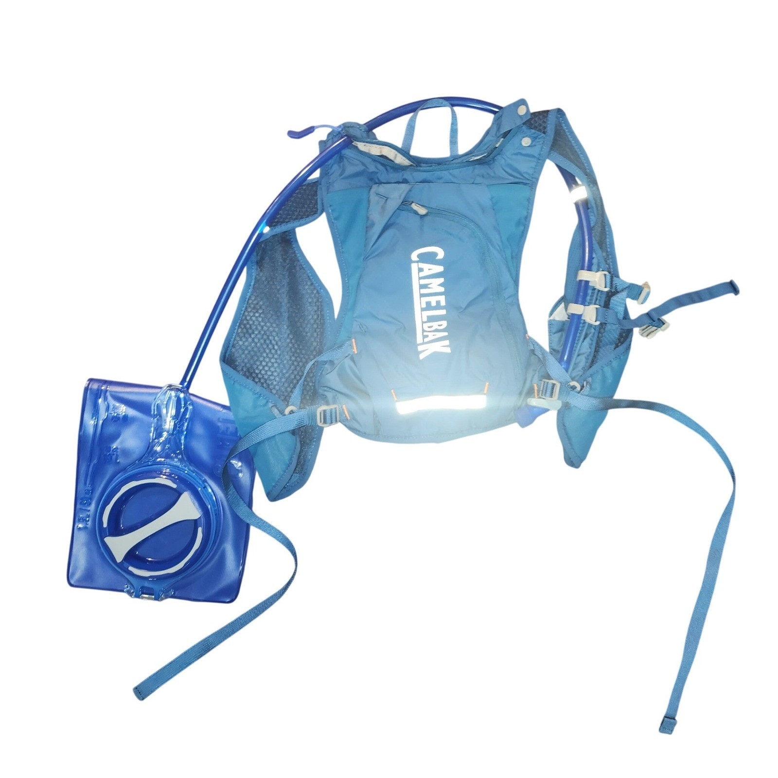 CamelBak Chase Vest Blue 50oz 1.5L Hydration Pack Command Ce