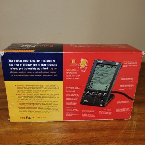 PDA professionnel et modem Palm Pilot 1997 x robotique américaine - Photo 15 sur 18