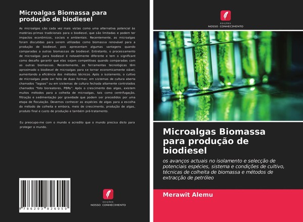 Merawit Alemu | Microalgas Biomassa Para ProduçãO De Biodiesel | Taschenbuch-image