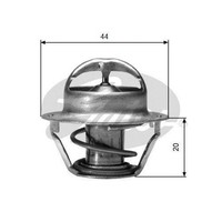 Thermostat KüHlmittel Gates TH03088G1 FüR Innocenti Nissan Suzuki