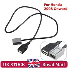 USB Adapter AUX Cable for Honda Civic Jazz Fit CR-V Accord Odyssey Radio Music