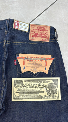 LVC Levi's Vintage Clothing 1966 501XX BigE Selvedge Jeans W30/L34