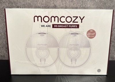 NEW!! Momcozy M5 Double Wearable Breast Pump - White