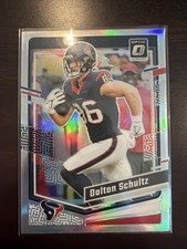 2023 Panini Donruss Optic DALTON SCHULTZ #71 Silver Holo Prizm - Texans