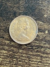 1973 Great Britain 1/2 Half New Penny Coin UK GB Queen Elizabeth II TB1409*