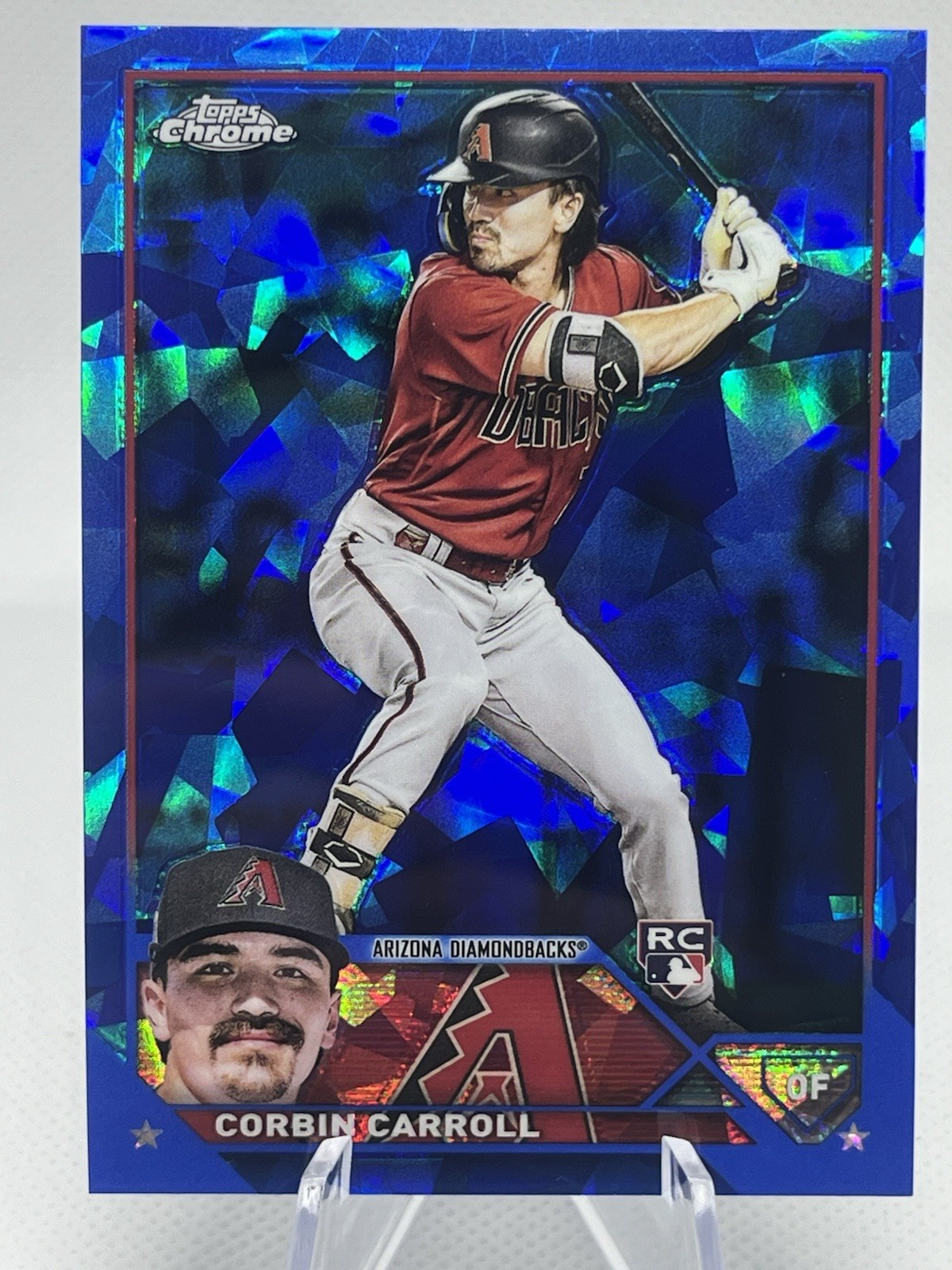 2023 Topps Chrome Sapphire Edition #401 Corbin Carroll RC Arizona Diamondbacks