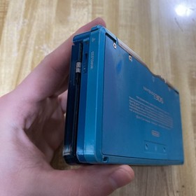 WORKING Nintendo 3DS Aqua Blue Handheld Console 2GB Wi‑Fi 3D NTSC-U/C READ