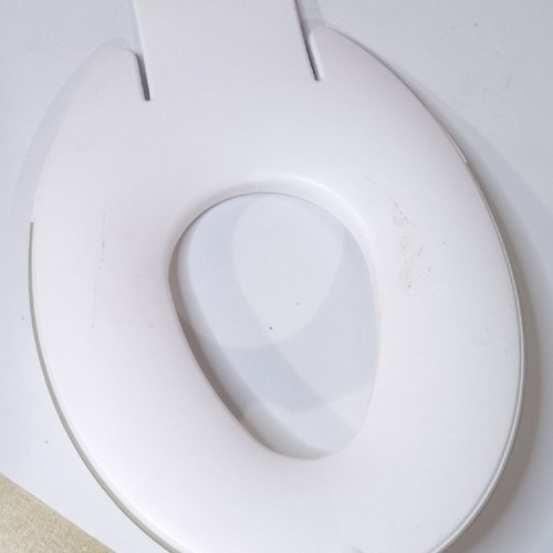 White Plastic Toilet Seat Toddler Potty Training Insert Ity Inguinity Flip & Sit
