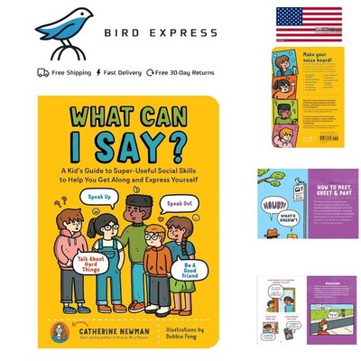 What Can I Say? Kids Social Skills Book Guide for Expressing and Getting Along