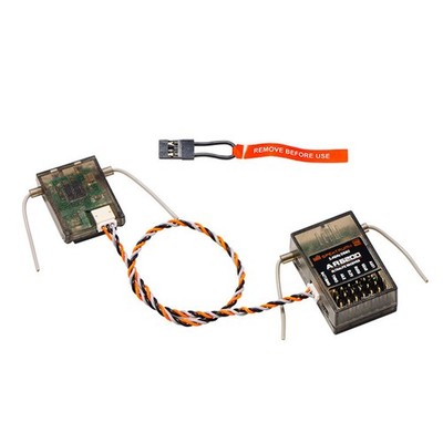 2.4G 3.5V-9.6V AR6200 Receiver + Satellite For Spektrum Spek Generic DX6i DSM2