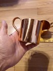 2 Moscow Mule Copper Cups Very Well Made Heavy — photo 6