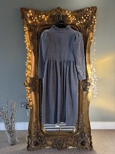 Johanna Sands Rosa Grey Corduroy Dress Size 6