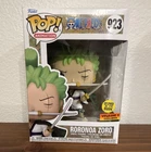 Funko Pop! Animation One Piece Roronoa Zoro #923 GITD Volcano X Exclusive