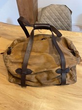 Filson Small Rugged Twill Duffle Bag Tan Made in USA "No Strap"