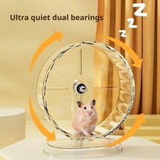 1pc Silent Hamster Running Wheel Running Exercise Toy  Pets Accessories