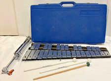 30-Key Musser Xylophone w/ Hard Case, Mallets  Stand Needs Cleaning READ