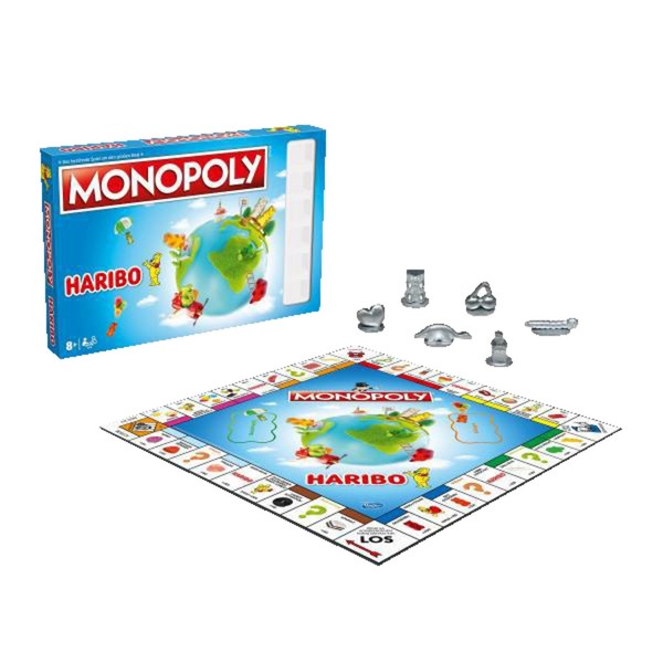 Winning Moves Monopoly - Haribo Brettspiel Mehrfarbig-image