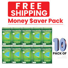 Fresh-mint Nicorete Gum 2mg 105ct-PACK OF 10