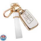 CACARLIKE for VW Volkswagen Key Fob Cover with VW Keychain, Car K