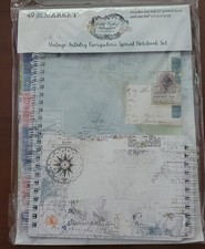49th  Market - Vintage Artistry Everywhere Spiral Notebook Set