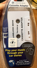 Wireless Gear Cassette Adapter 3.5mm Wired White Plastic Model G0243