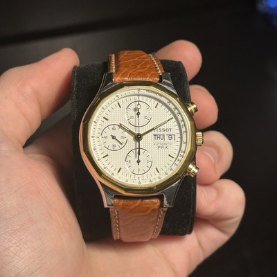 Chronograph Tissot PRX Super Rare Automatic Chronograph with documents.