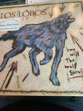 Los Lobos How Will The Wolf Survive? Vintage Vinyl LP 1984 Slash Record PROMO