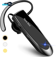Bluetooth Earpiece V5.0 Wireless Handsfree Headset with Microphone 24 Hrs