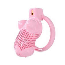 Male Chastity Cage   Chastity Device for Men with 6 Ball Ring Sizes  Invi