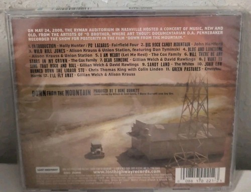 Down from the Mountain: O Brother, Where Art Thou? by Various Artists CD New B69 - Picture 2 of 2