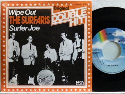 The Surfaris -Wipe Out / Surfer Joe  D-1980  MCA 101 840-100  wocl.