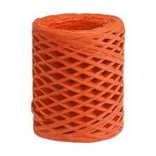 Raffia Ribbon 100 Yard, 1 Roll Natural Packing Paper Twine String Orange