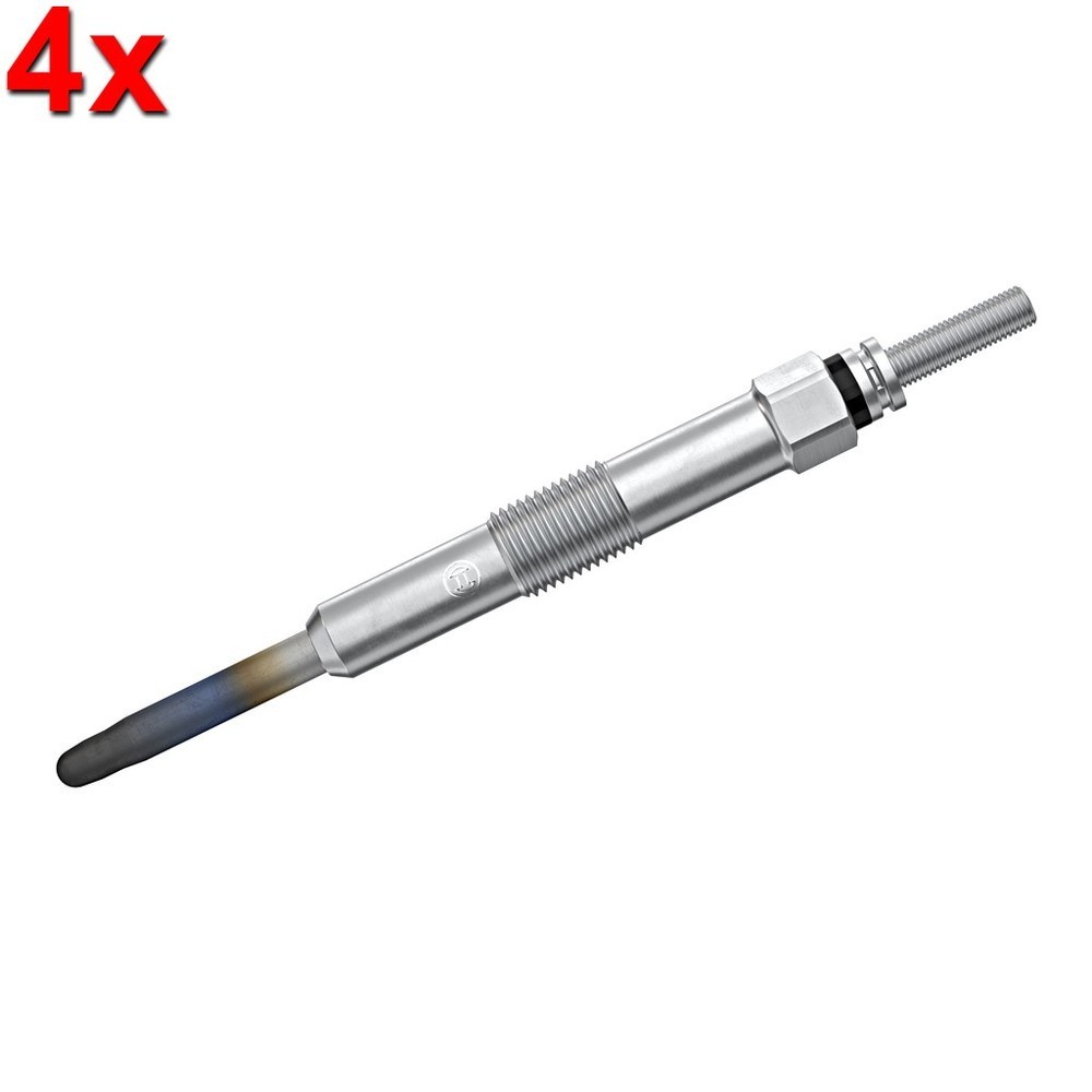 BOSCH 4x Glow Plugs For HYUNDAI Accent II Getz KIA Carens III 01-13 0250212006