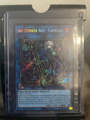 Sky Striker Ace - Camellia (Secret Rare) L26D-ENS31 Legendary