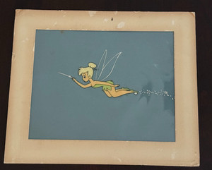 Original Walt Disney Production Cel Tinker Bell – Disneyland 1950s Peter Pan