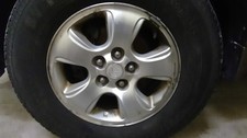 Used Wheel Fits 2001 Mazda Tribute 16x7 5 Spoke Alloy Silver Inlays Machined Gr
