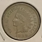 U.S. Indian Cent Brn Unc 1899