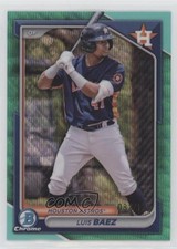 2024 Bowman Draft Chrome Aqua Wave Refractor /125 Luis Baez #BDC-110 lh0