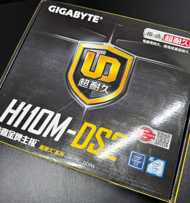 Gigabyte GA-H110M-DS2 LGA 1151 Micro ATX DDR4 6th/7th Gen Motherboard