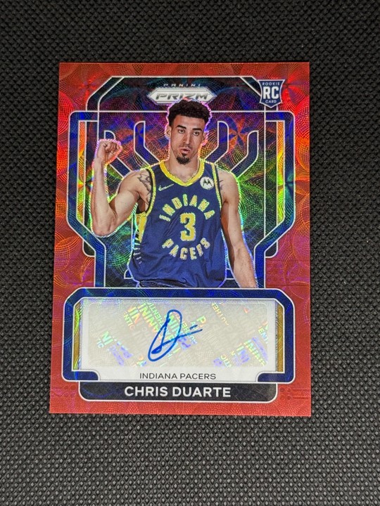 2021-22 Panini Prizm - Rookie Signatures Chris Duarte #RS-CDU Prizm (AU, RC)