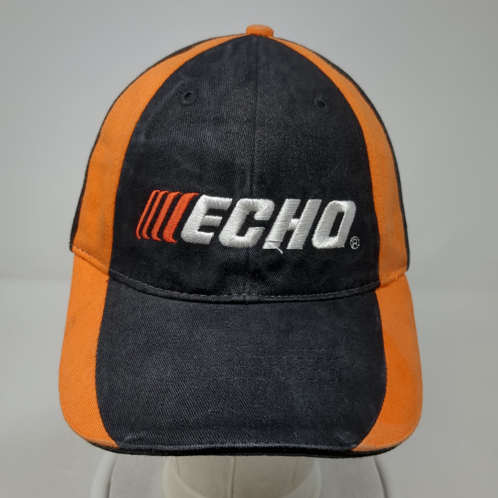 Echo Strapback Hat Black One Size Adjustable Embr… - image 2
