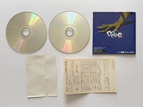 Deep Fear w/Spine Reg-Card Sega Saturn SS Horror Action Adventure Game Japan JP